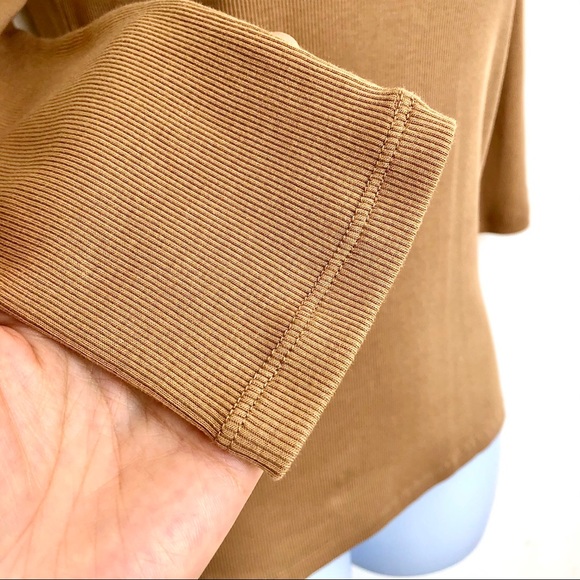 HP💘RALPH LAUREN⚡️Suede Lace Trim Petite Top_SP - Picture 5 of 9